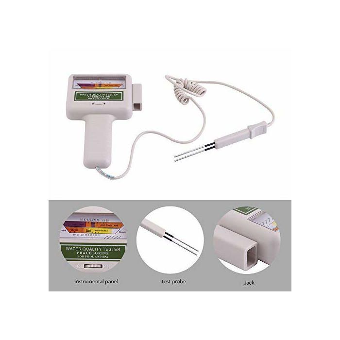 AIMOONSA Testeur numérique pH et chlore pour piscine, spa et aquarium – pH-mètre portable