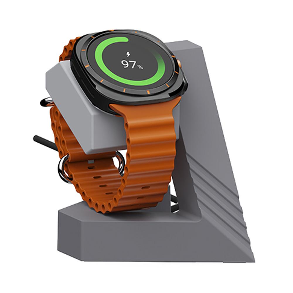 SIKAI Silicone Charging Stand for Samsung Galaxy Watch8 Ultra/Watch7/Watch6/Watch6 Classic Wireless Charging Station