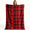 Plush Print Autumn Winter Flannel Autumn Winter Blanket Soft Touch Christmas Gift Sofa Blanket