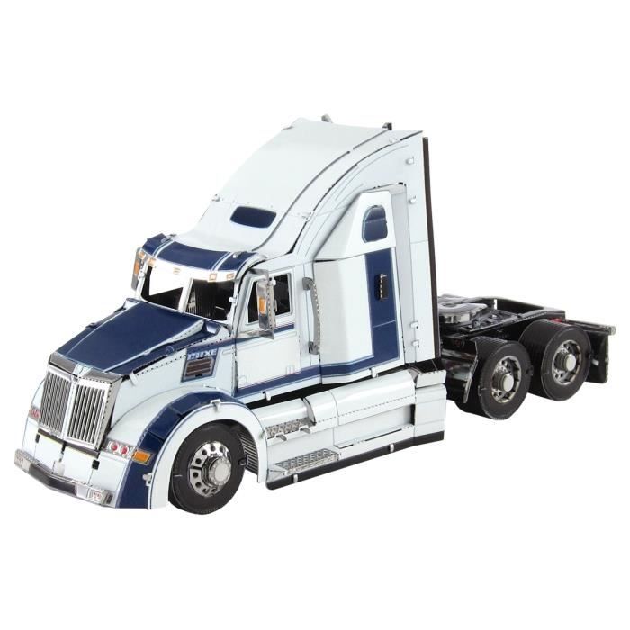 Metal Earth Fascinations, Western Star® 5700XE Phantom 3D Puzzle En Métal, Miniature Découpée Au Laser