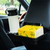 Multifunctional Headrest Table Drink Holder Car Dinner Plate Car Seats Tray Cup Holder Phone Stand Interior Accessory