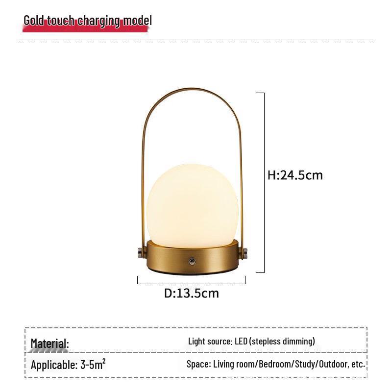 Portable Rechargeable Handheld Camping Lamp