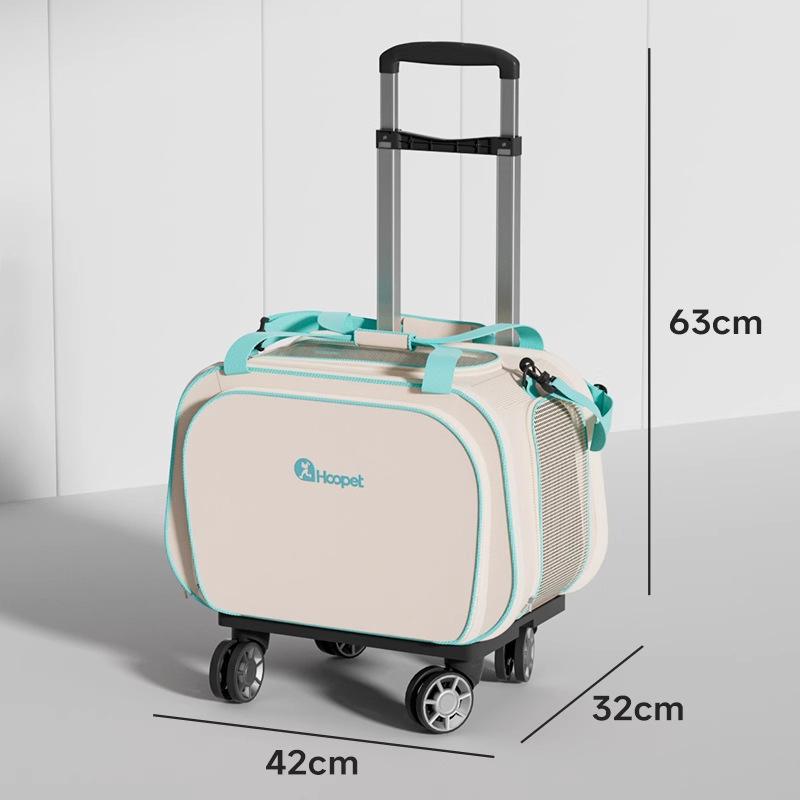 Cat Bag Tie Rod Out Backpack Can Be Extended Back and Forth Portable Cat Bag Carry Portable Large-capacity Pet Dog Bag