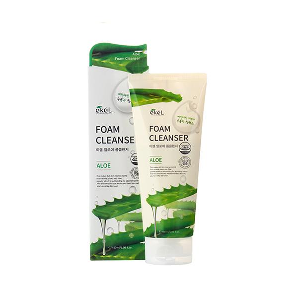 

EKEL Пенка для умывания с экстрактом алоэ Foam Cleanser Aloe 180гр