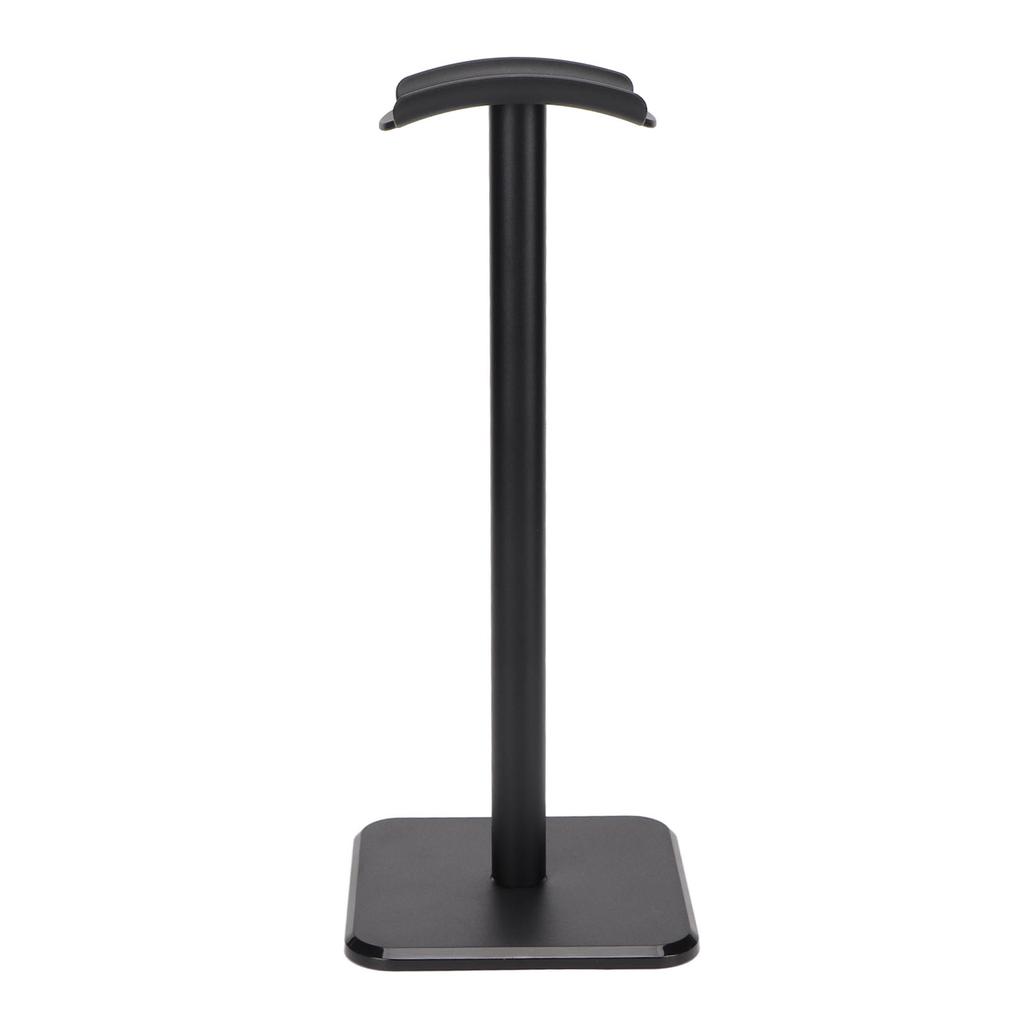 Headphone Stand Rounded Corner Anti Slip Base TPU Tray Sturdy Metal Bar Headset Holder for Home
