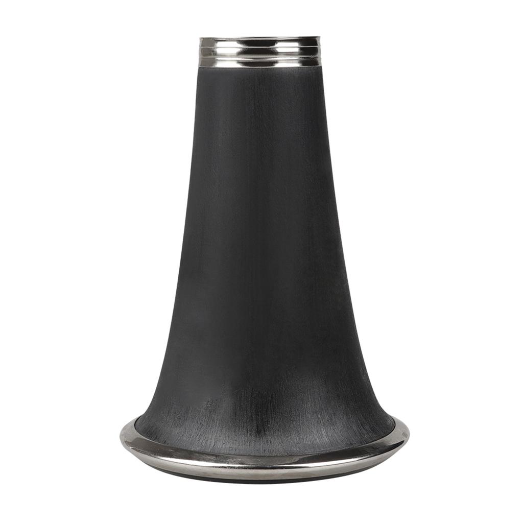 Bakelitové trubkové zvonky na klarinet, slitinové, pro trumpetu, zvonky na klarinet, dřevěné dechové nástroje, příslušenství, nárazuvzdorné a odolné proti prasklinám.