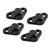 Kayak Lashing Hook Secure Kayak Fasteners Bungee Shock Cord Hook with Stainless Steel Flathead Screws For Kayak Canoe