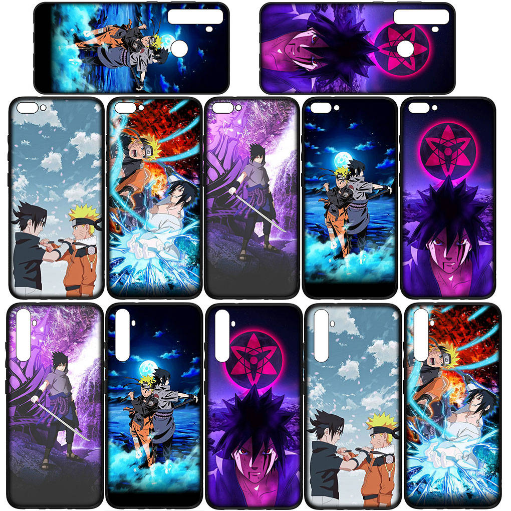 Husă pentru iPhone 16 15 Xiaomi Redmi Note 14 13 12 11 Pro Max X 8 16e Samsung Galaxy S25 S24 S23 Moto OPPO Huawei Anime Naruto Uchiha Sasuke Husă de telefon