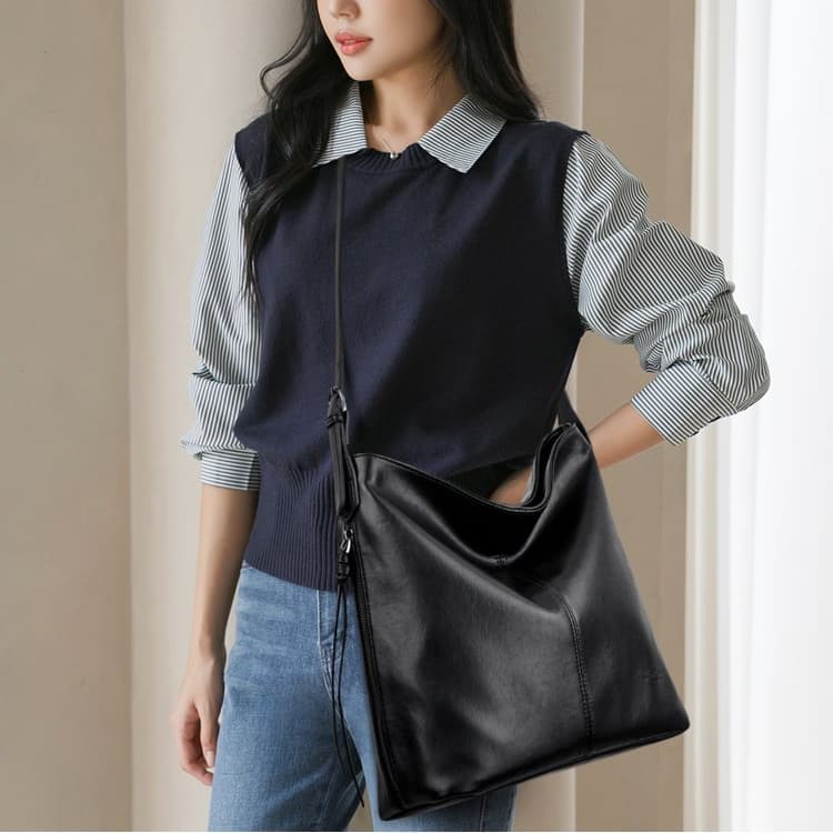 Neue Damen-Tote-Bag mit großem Fassungsvermögen, Umhänge-Messenger-Bag