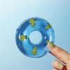 2Pcs Dollhouse Swim Ring Realistic Good Sealing PVC Cute Mini Doll