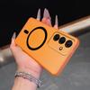 Frosted Semi Clear Magnetic Phone Case for Samsung Galaxy S26+,S25+,S25 FE,S24+,S24 FE,S23 FE Soft TPU Shockproof Cover