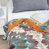 Baumwolldecke für Betten Boho Sofa Handtuch Sommer Cool Quilt Casual Decke Überwurf Weiche Mandala Bettdecke Doppelseitiges Laken