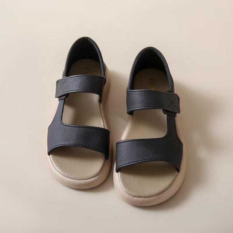 

Женские сандалии. Повседневные сандалии с открытым носком. Удобная женская обувь. 40 чёрный