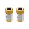 1/2/3pcs Magnetic Ring Cross Phillips Screwdriver Bit Holder 6.35mm 1/4 Universal Alloy Anti-corrosion Strong Magnetizer