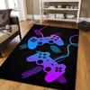 1pc Game controller Print, Design Indoor Area Rug - Soft, Anti-Slip, and Durable Gaming Room Decor for Bedroom, Living Room