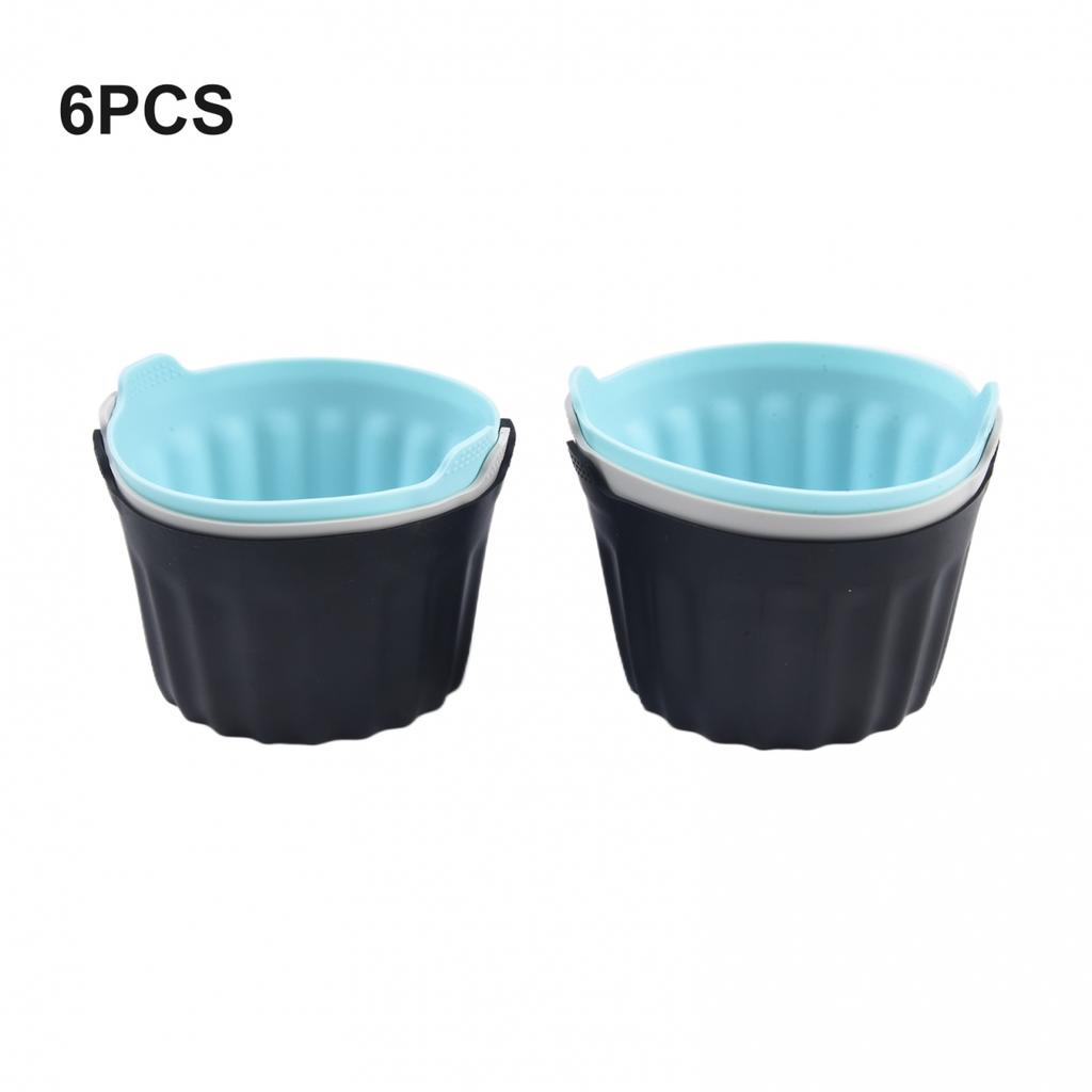 Hassle Cleaning Silicone Cupcake Baking Cups for Easy Maintenance