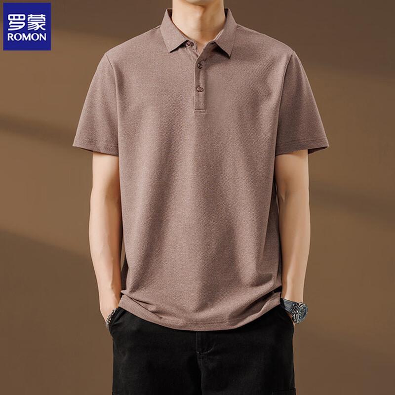 ROMON Herren Sommer Baumwollmischung Poloshirt