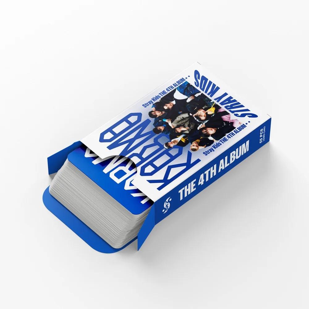 55 Stück StrayKids neues Album KARMA 4. Peripherie-Po-Karte SKZOO Album Dekoration Gedenk-Lomo-Karte