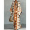 Women’s Vibrant Watercolor Print Batwing Sleeve Top & Wide Leg Pants