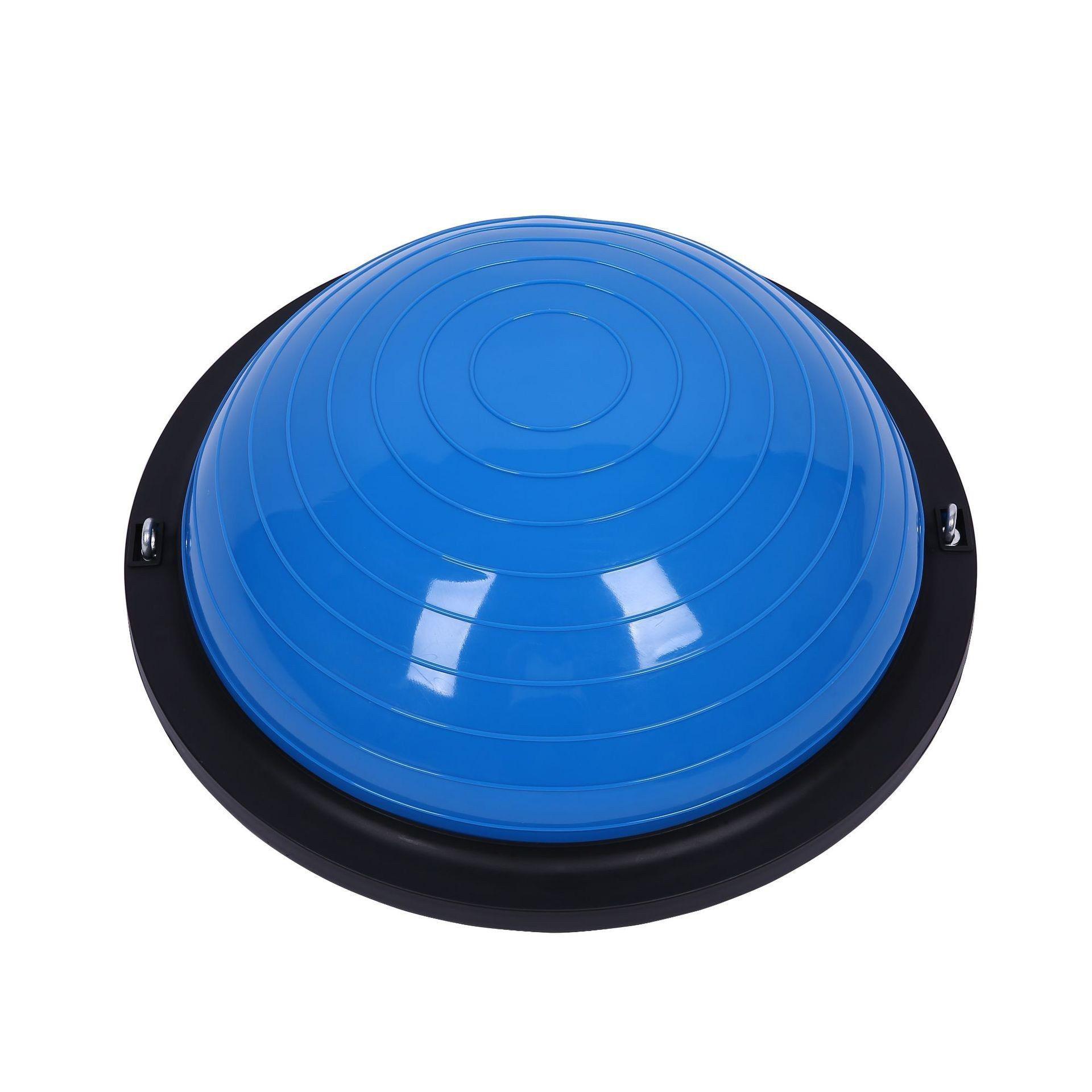 Thickened Explosion-Proof Half-Round Yoga Balance Ball - Smooth Surface Home Fitness Equipment Diameter 46cm
