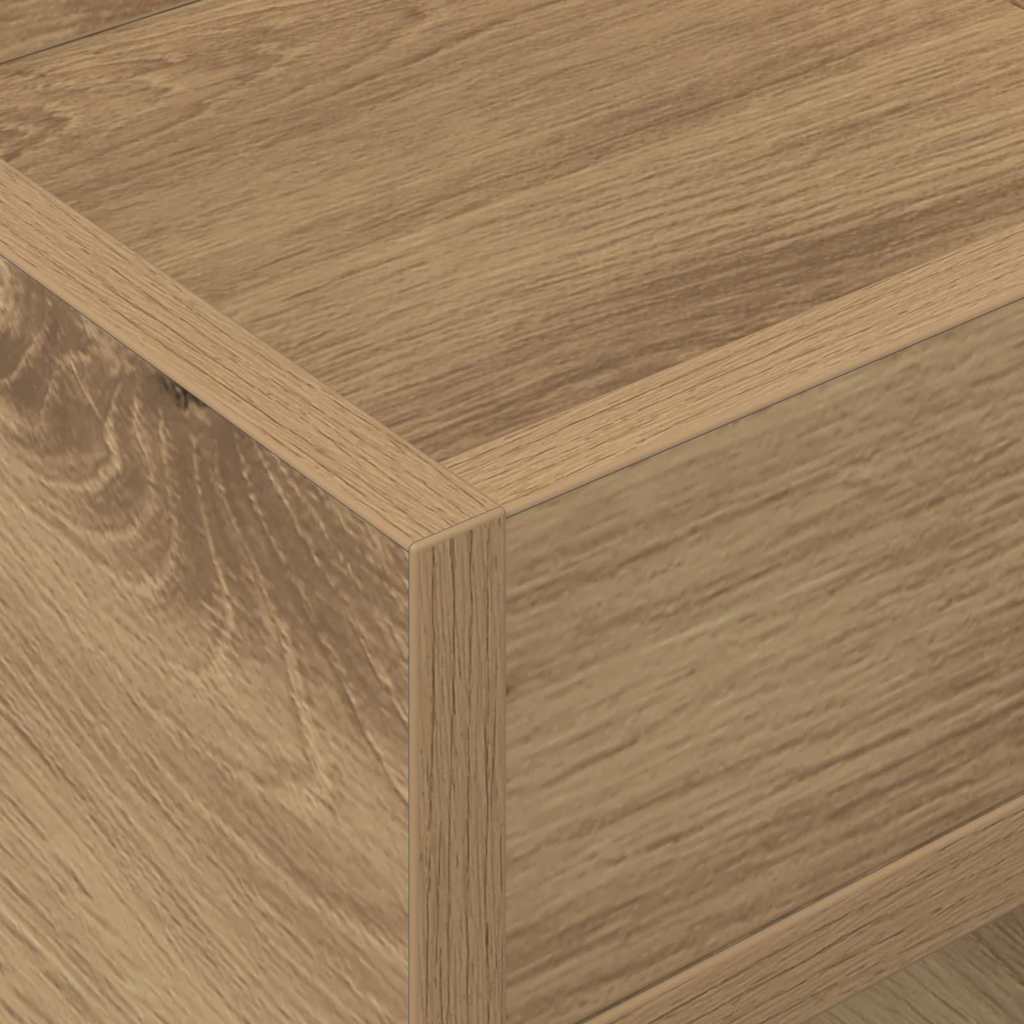 Side Table Artisan Oak 30 x 30 x 56 cm Particleboard