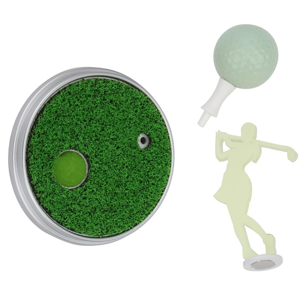 Minigolf Souvenirs Geschenk Dekoration Leuchtend Kunststoff Gummi Magnetisch für Zuhause Auto Schreibtisch