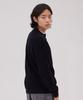 MAKEITTO Daily Viscose Henley Neck Knit_Black