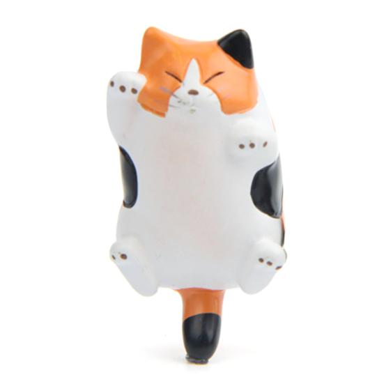 Cartoon Fat Cat Refrigerator Animal Fridge Magnetic Sticker Resin Home Decor