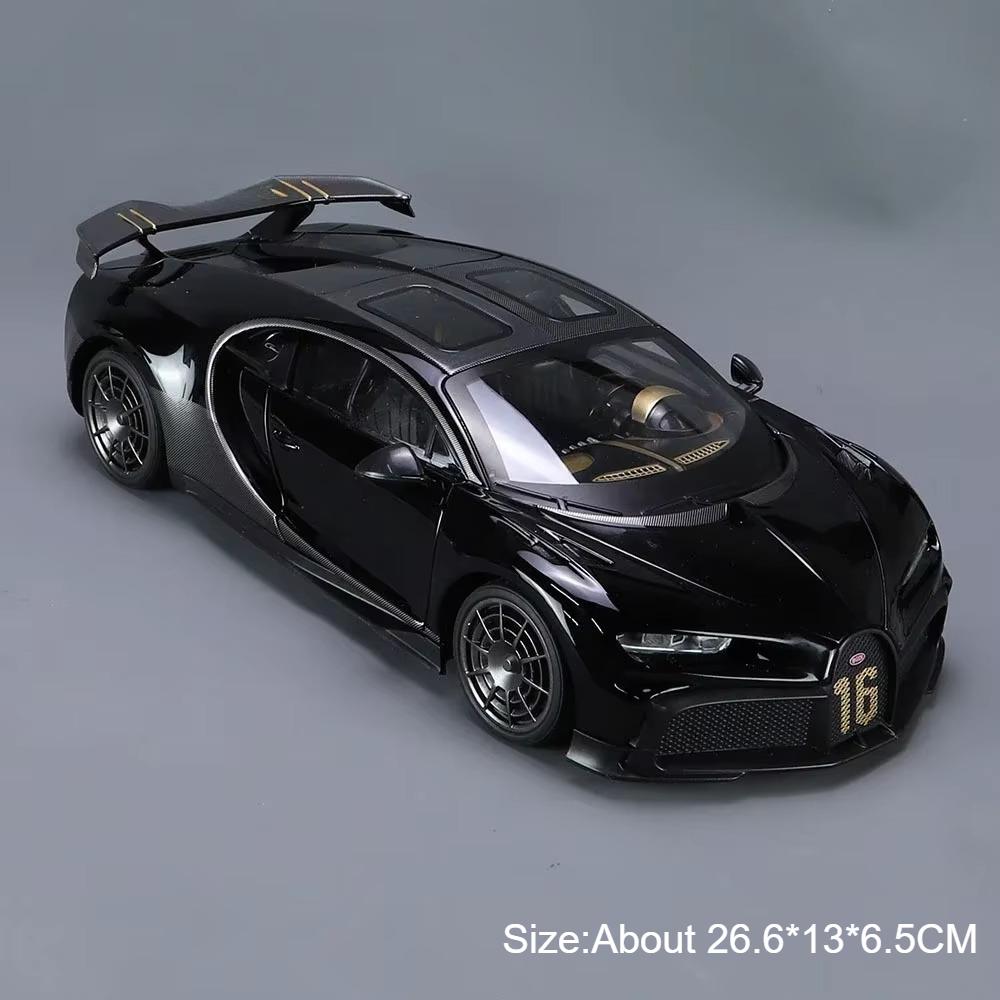 

Large 1:18 Chiron Pagani Huayra Dinastia Toy Racing Car Model Diecast Metal Sound Light Vehicle Models Collection Boys Gifts