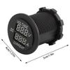 Car Motorcycle  12-24V Dual LED Digital Voltmeter Ammeter Amp Volt Meter Guage Motorcycle Dual LED Voltmeter Ammeter