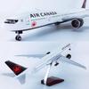 Replica Aircraft Models 47cm Scale Resin Aircraft Model Air Canada for B777 1:157 Simulation Miniature Airplane Model(NO Light)