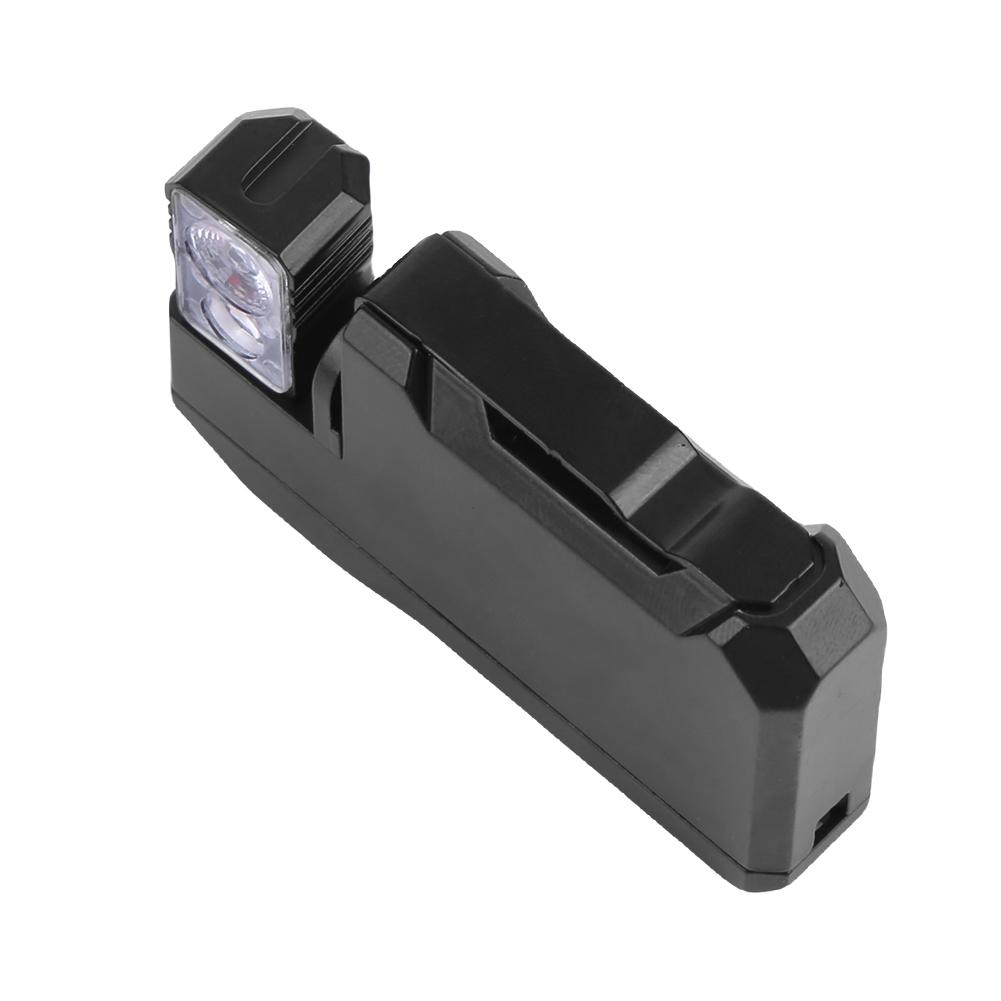 Rechargeable Portable Pocket Flashlight 400 Lumens EDC Flashlight Waterproof Mini Torch 180° Rotating Head For Outdoor Hiking