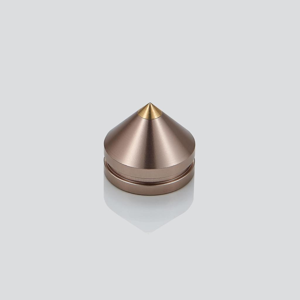 Pailvens Speaker 8 Speaker Metal Spike Stands with 16 Pieces of for Improved Audio Sound Quality and Vibration Gold Insulators, Pieces, Stands,