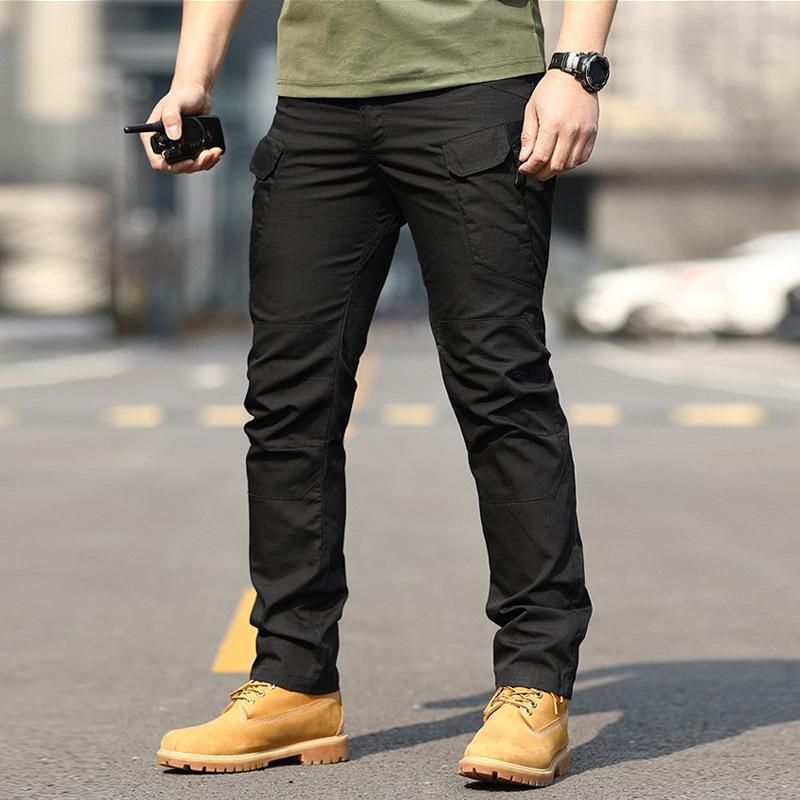 Cargo Pants Plus Size 6XL Men Spring and Autumn Trousers Pants Multiple Pockets Working Hiking Casual Men's Trousers