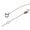 STAR JEWELRY 2ZN2412 Necklace K18 Pink Gold Women