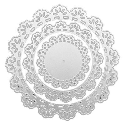 Cricle Lace Cutting Dies for DIY Gift Cards Scrapbooking Photo Album Paper Craft