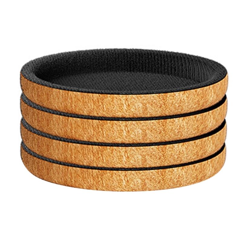 

4Pcs Felts Furniture Slider Pad Floor Protector Pad Furniture Pad for Smooth Transport on Carpet and Hardwoods