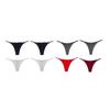 8 PZ Perizoma Bikini Sottile Intimo da Donna in Cotone Morbido e Seta Lattiginosa Taglio Alto per Luna di Miele Colore