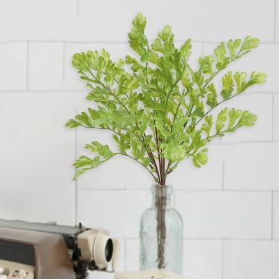 Künstlicher Farn, UV-beständig, realistisch, wiederverwendbar, für Zuhause, Hochzeit, Party, Kunstgrün, Pflanzen für drinnen und draußen, Garten, Hof, Dekoration, Foto-Requisiten