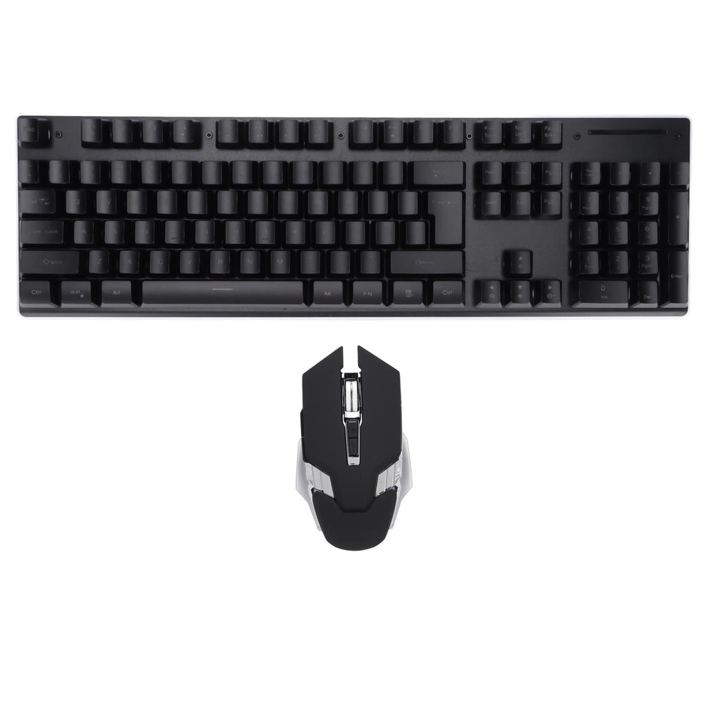 Tastatur Maus 104 Tasten Drahtloses Laden 2.4G RGB Lumineszenz Computerzubehör für Büro Spiele