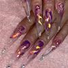 16 Sheets Stickers Leaf Manicure Tips Decal DIY Decoration