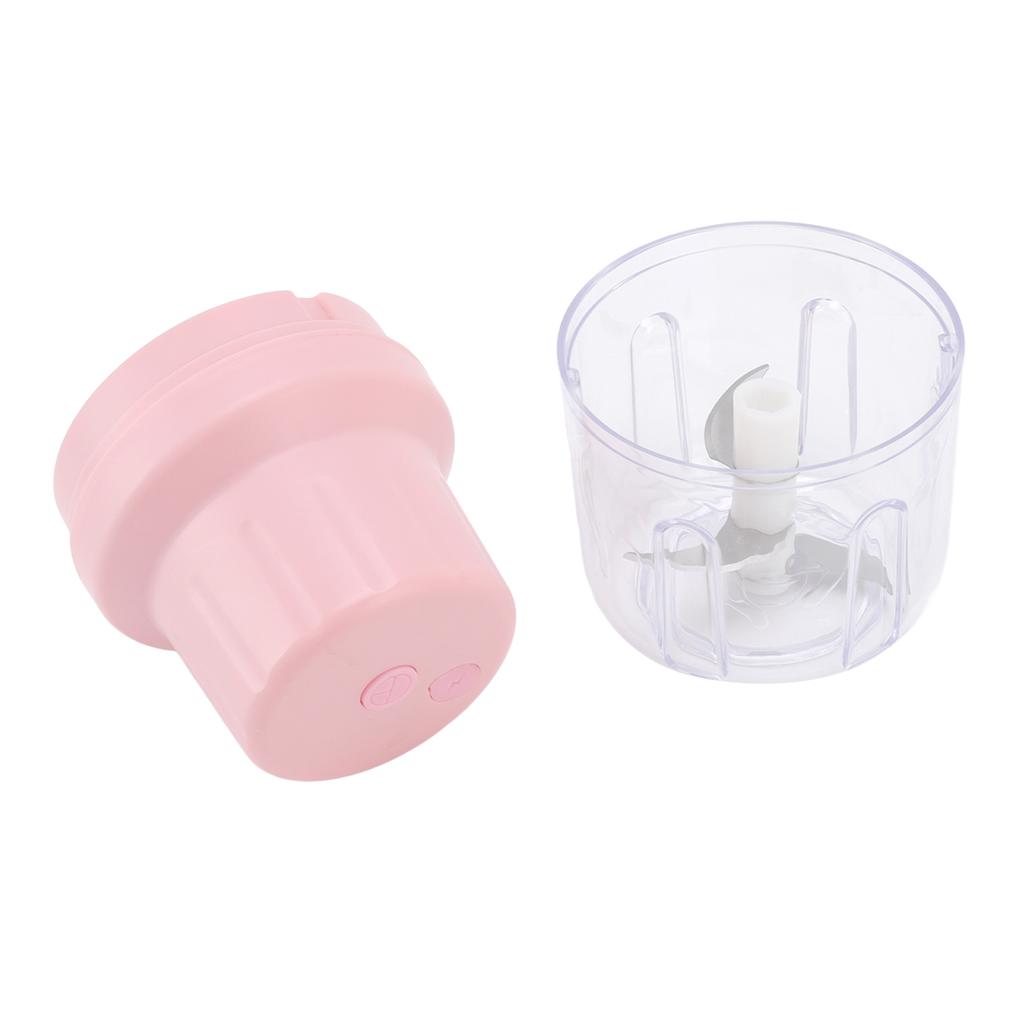 Wireless Rechargeable Garlic Chopper USB Powered Portable Electric Mini Garlic Crusher for Kitchen