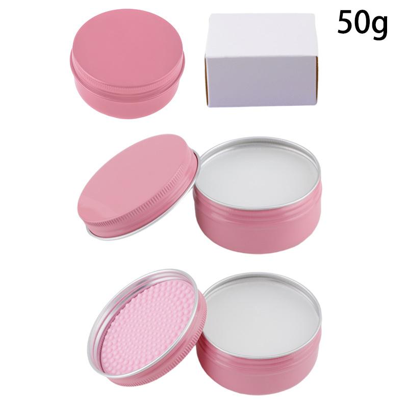 

50 г Медовый персик Силиконовая подушечка для очистки кистей для макияжа Мыло Инструмент для очистки косметических кистей для макияжа и бровей розовый