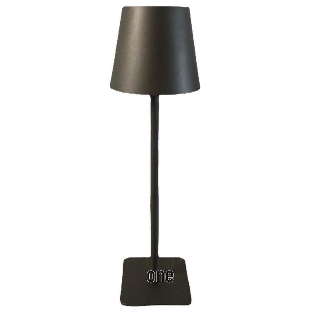 Nordic Wrought Iron Touch Table Lamp - Modern Minimalist Bedside Night Light
