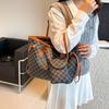 Large-capacity bag women's summer versatile 2 new trendy simple casual shoulder bag premium travel tote bag