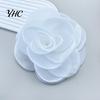 Broche Camélia Occasion Formelle Corsage Style Français Grand Tissu Maillé Mariée Marié Costume de Mariage Manteau Fête de Bal Robe Vêtements Applique Patch DIY