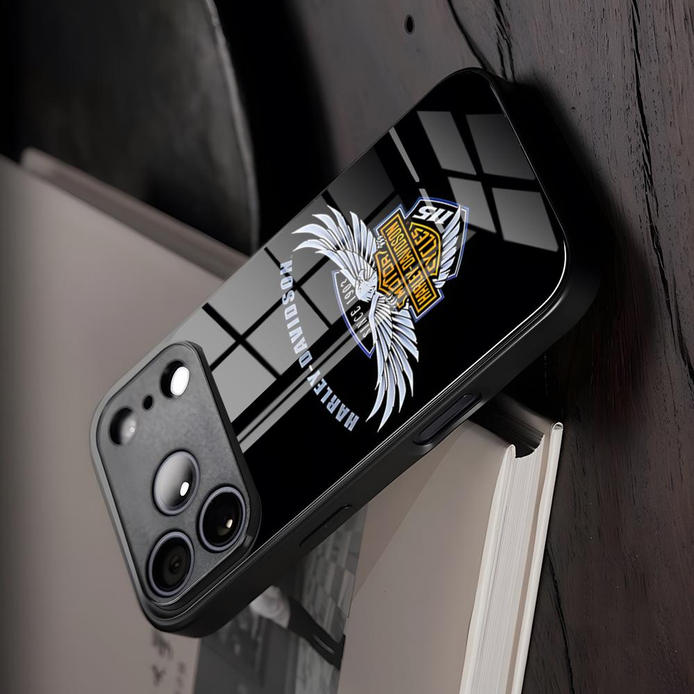 Cool Phone Case For iPhone 17 16 16e 15 14 13 12 Mini 11 Air Pro XS Max XR X Plus Glass Silicone Frame Back Cover
