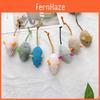 Brinquedo de Pelúcia de Rato com Catnip e Material Herbal Durável para Mastigar para Brincadeiras e Mordidas de Pet