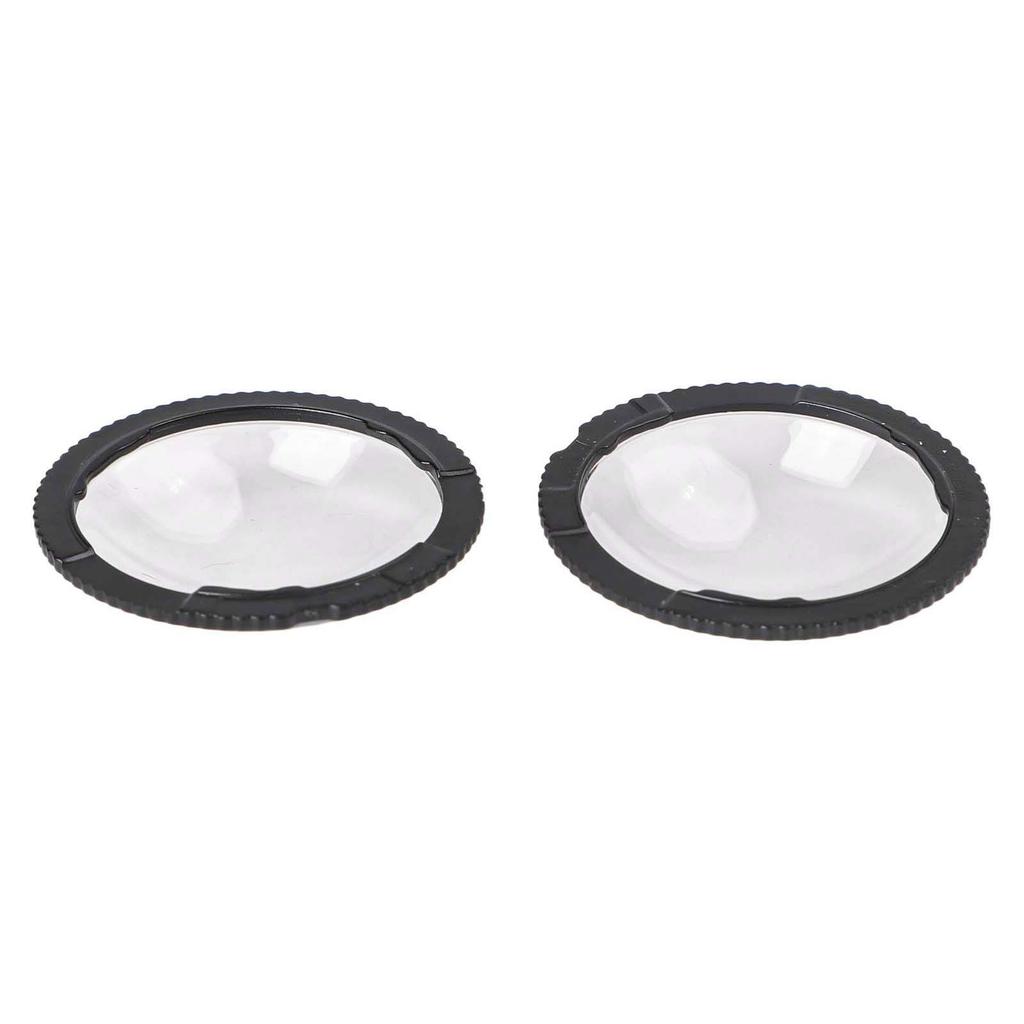 2pcs Lens Guards PC Len Protective Mirror For Insta360 X5 Camera Cap Protector Cover Rotating Protective Sports Camera Accessory