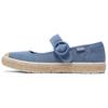 Pantofi Mary Jane Plati Moi și Confortabili Pantofi Dama Albastru 114043-BLU